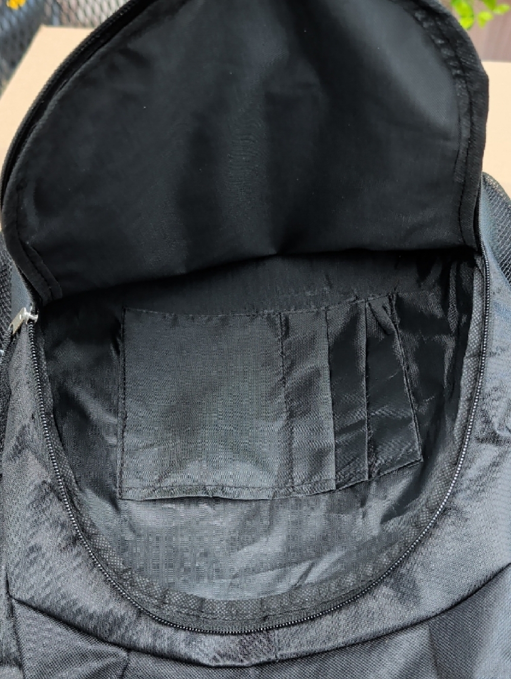Mercedes-Benz Black Backpack Front Logo Roomy Sleek Chic Signature Unisex - Picture 3 of 13